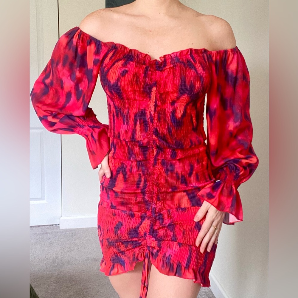 House of Chic scrunch dress